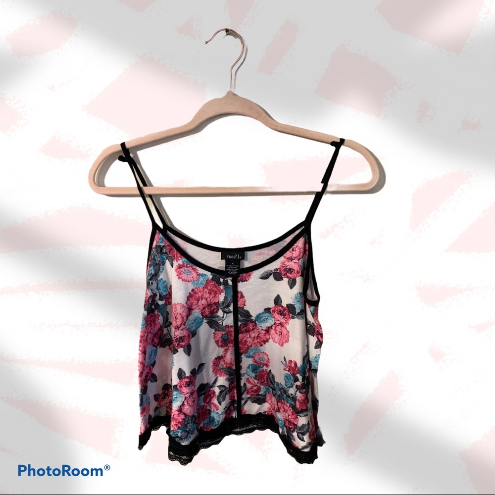 Rue21 Floral Tank Top